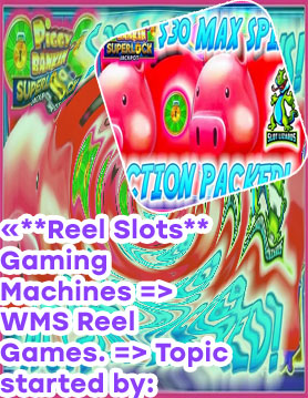 Big bang piggy bankin slot machine for sale