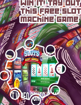 Free poker slot machine games