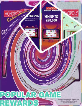 Monopoly slots rewards