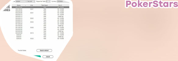 Pokerstars private game